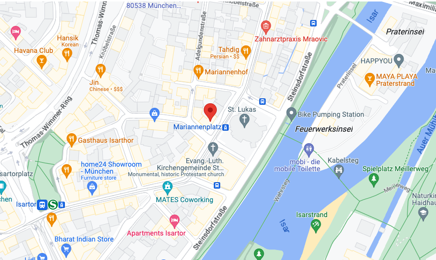 map Munich